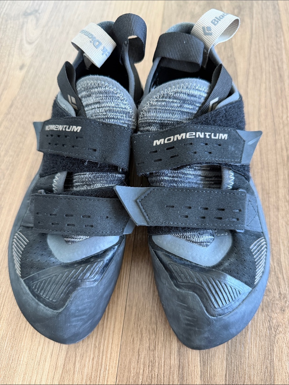Black Diamond Momentum Black Climbing Shoes usm 8, eu 38